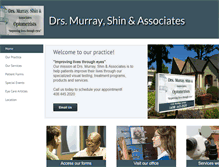 Tablet Screenshot of drsshinmurray.com